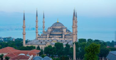 İstanbul Sultanahmet Camii.' İstanbul, Türkiye.