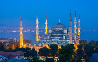 İstanbul Sultanahmet Camii.' İstanbul, Türkiye.