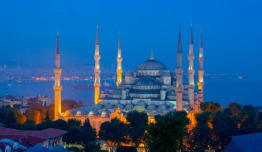 İstanbul Sultanahmet Camii.' İstanbul, Türkiye.