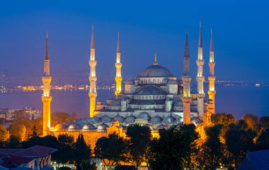 İstanbul Sultanahmet Camii.' İstanbul, Türkiye.