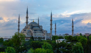 İstanbul Sultanahmet Camii.' İstanbul, Türkiye.