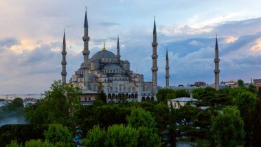 İstanbul Sultanahmet Camii.' İstanbul, Türkiye.