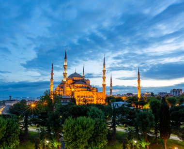 İstanbul Sultanahmet Camii.' İstanbul, Türkiye.