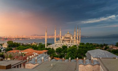 İstanbul Sultanahmet Camii.' İstanbul, Türkiye.