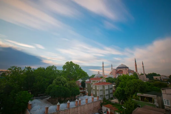 Hagia Sophia Istanbul Het Wereldberoemde Monument Van Byzantijnse Architectuur — Stockfoto