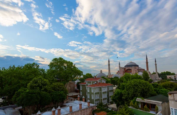 Sainte Sophie Istanbul Monument Renommée Mondiale Architecture Byzantine — Photo