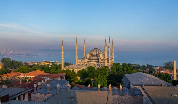 Moschea Blu Sultanahmet Camii Istanbul Istanbul Turchia — Foto Stock