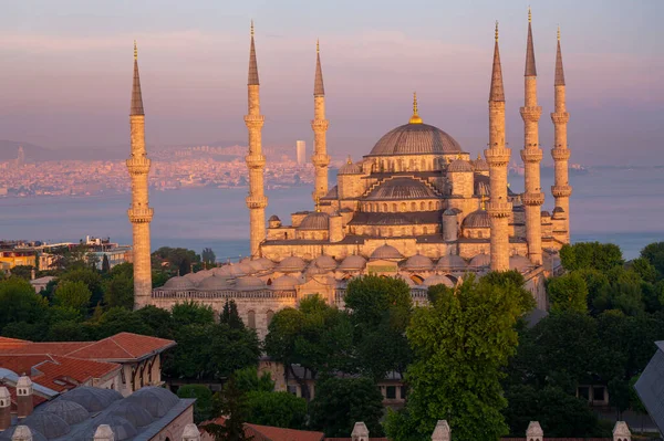 Moschea Blu Sultanahmet Camii Istanbul Istanbul Turchia — Foto Stock
