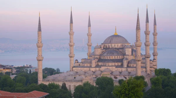 Голубая Мечеть Sultanahmet Camii Стамбуле Стамбул Турция — стоковое фото