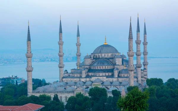 Die Blaue Moschee Sultanahmet Camii Istanbul Istanbul Türkei — Stockfoto