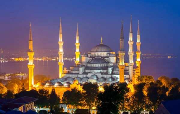 Die Blaue Moschee Sultanahmet Camii Istanbul Istanbul Türkei — Stockfoto