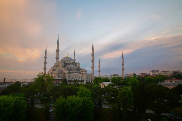 Mesquita Azul Sultanahmet Camii Istambul Istambul Turquia — Fotografia de Stock