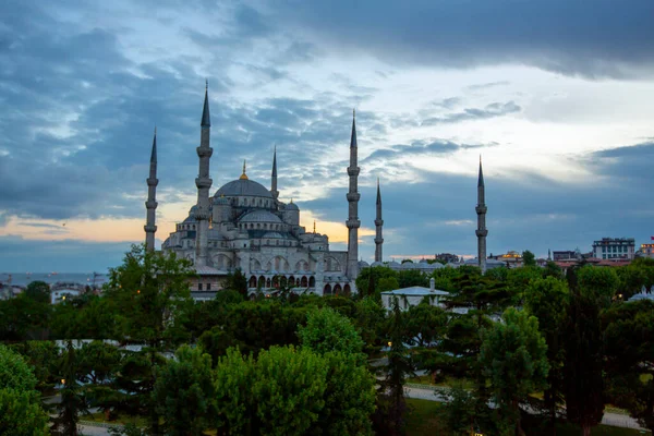 Mesquita Azul Sultanahmet Camii Istambul Istambul Turquia — Fotografia de Stock