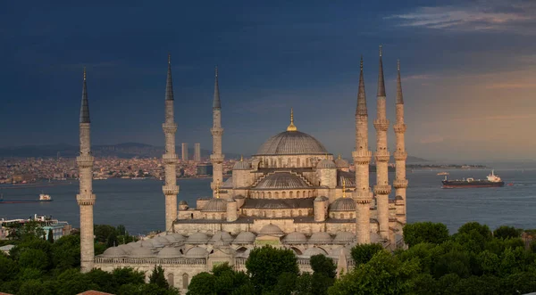 Die Blaue Moschee Sultanahmet Camii Istanbul Istanbul Türkei — Stockfoto