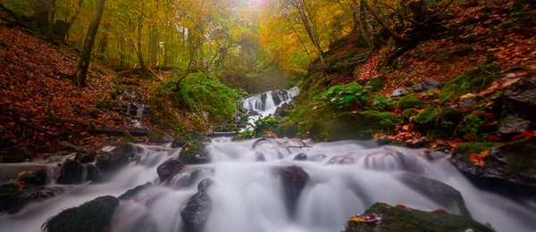 Seven Lakes Yedigller Nationalpark Die Schönsten Farben Des Herbstes Der — Stockfoto