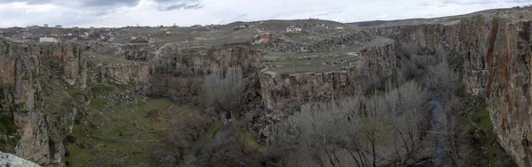 Долина Іхлара Каппадокія Долина Іхлара Перістрема Або Ущелина Іхлара Найвідомішою — стокове фото