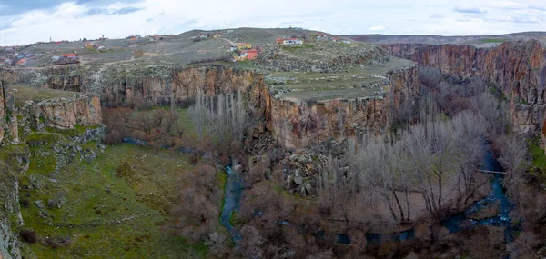 Kapadokya Daki Ihlara Vadisi Ihlara Vadisi Peristrema Manastırı Veya Ihlara — Stok fotoğraf