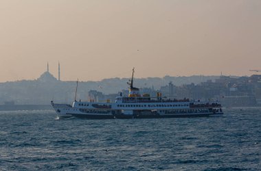İstanbul 'un en tarihi yerleri arasında farklı ve estetik feribot koleksiyonları