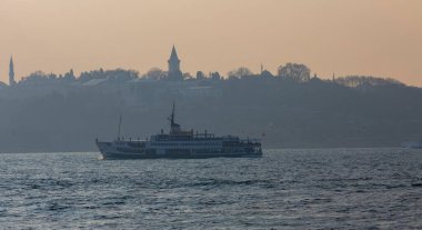 İstanbul 'un en tarihi yerleri arasında farklı ve estetik feribot koleksiyonları