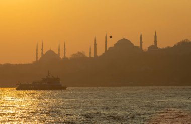 İstanbul 'un en tarihi yerleri arasında farklı ve estetik feribot koleksiyonları