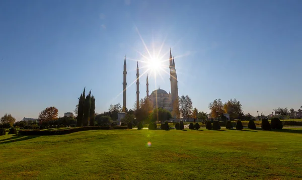 Groen Aangelegde Park Adana Central Park Adana Turkije — Stockfoto