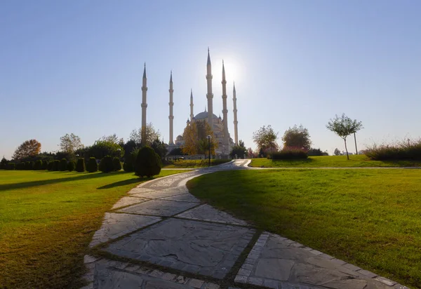 Groen Aangelegde Park Adana Central Park Adana Turkije — Stockfoto