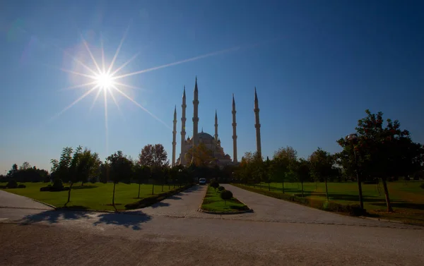 Groen Aangelegde Park Adana Central Park Adana Turkije — Stockfoto