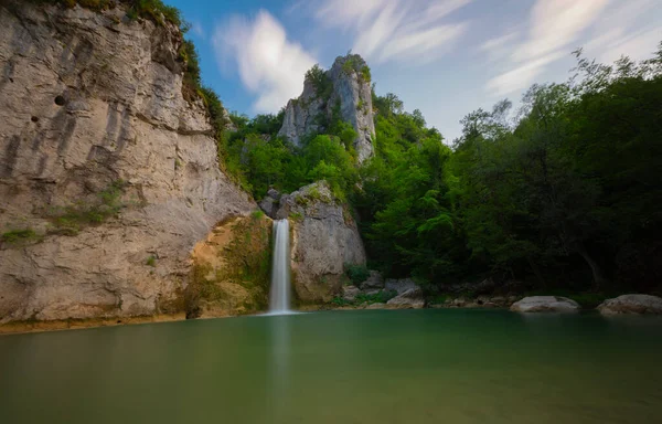 Ilca Waterfall Photographed Long Exposure Technique Kastamonu Turkey — Stock Photo, Image