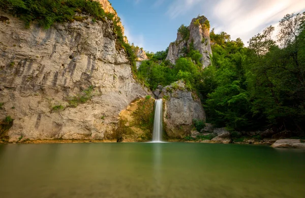 Ilca waterfall photographed with long exposure technique - Kastamonu - Turkey