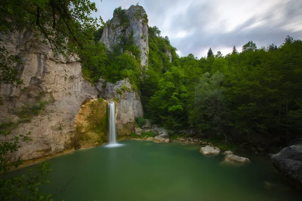 Ilca Waterfall Photographed Long Exposure Technique Kastamonu Turkey — Stock Photo, Image