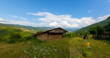 Horma Kanyonu Kure Dağları Ulusal Park Horma Kanyonu yürüyüş parkı. Hindi yolculuğu. Pinarbasi, Kastamonu, Türkiye.