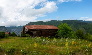 Kure dağlarındaki Valla Kanyonu, Pinarbasi, Kastamonu, Türkiye