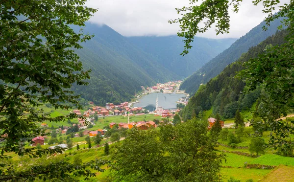 Mountain Village Uzungol Trabzon Turkey Long Lake — Stockfoto