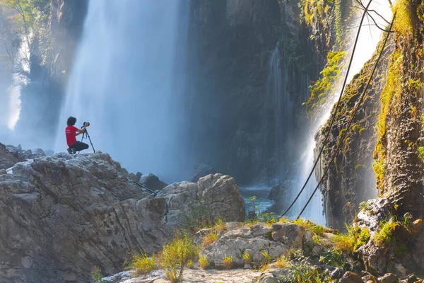 Kapuzbasi waterfall is the second highest waterfall in the world and it is the most beautiful nature place hiding in Anatolia, which is rarely hidden.