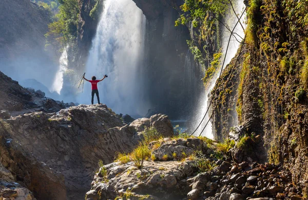 Kapuzbasi waterfall is the second highest waterfall in the world and it is the most beautiful nature place hiding in Anatolia, which is rarely hidden.