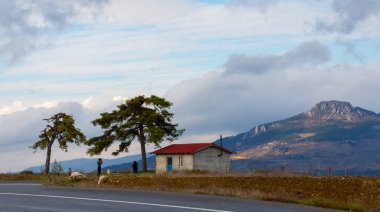 Taurus Dağları ve eteklerindeki yerleşim yerleri