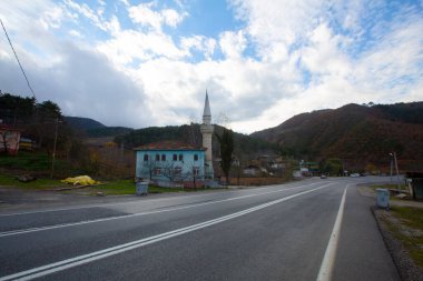 Taurus Dağları ve eteklerindeki yerleşim yerleri