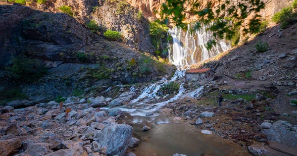 Kapuzbasi waterfall is the second highest waterfall in the world and it is the most beautiful nature place hiding in Anatolia, which is rarely hidden.