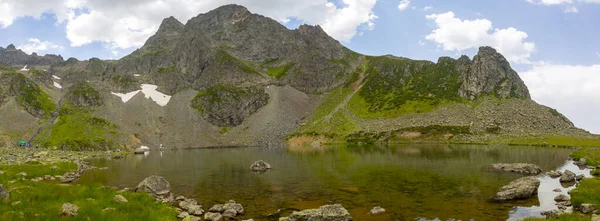 Lac Glaciaire Avusor Lac Heart Dans Les Monts Kackar Plateau — Photo