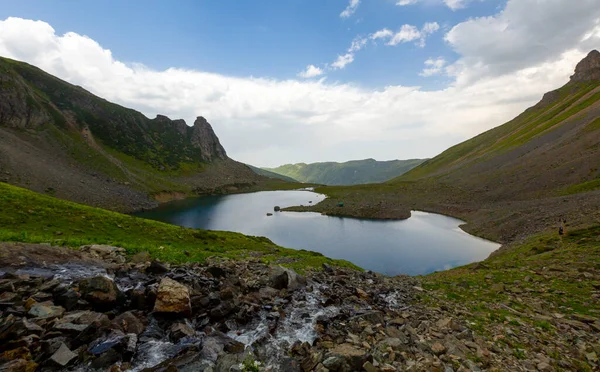 Avusor Glacial Lake Heart Lake Kackar Mountains Avusor Plateau Rize — Fotografia de Stock