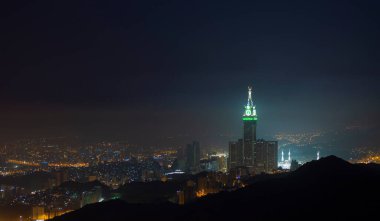 Zam zam Kulesi veya Saat Kulesi - Abraj Al Bait - Mescid Al Haram -