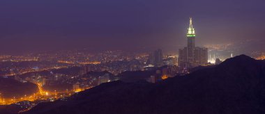 Zam zam Kulesi veya Saat Kulesi - Abraj Al Bait - Mescid Al Haram -