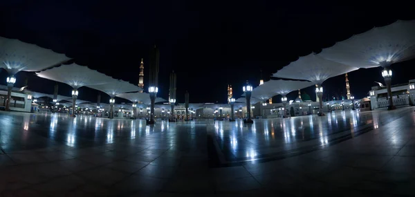 Medina Madinah Munawwarah Arábia Saudita Masjid Nabawi Medina Grande Mesquita — Fotografia de Stock