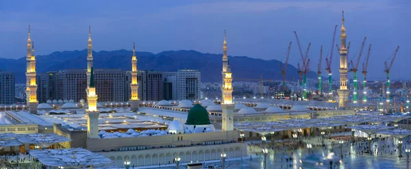 Медина Аль Медина Аль Мунаввара Саудовская Аравия Аль Масджид Мечеть — стоковое фото