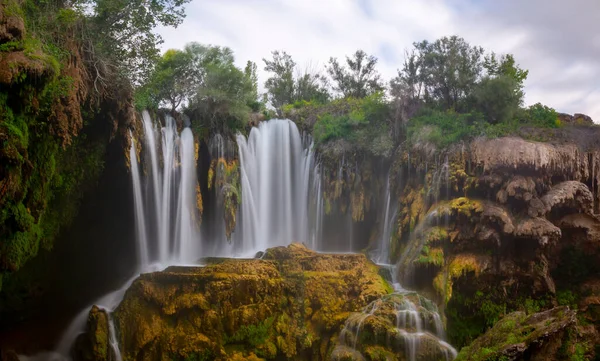 Yerkopru Waterfall Canyon Goksu River Located Small Town Named Hadim — Stockfoto