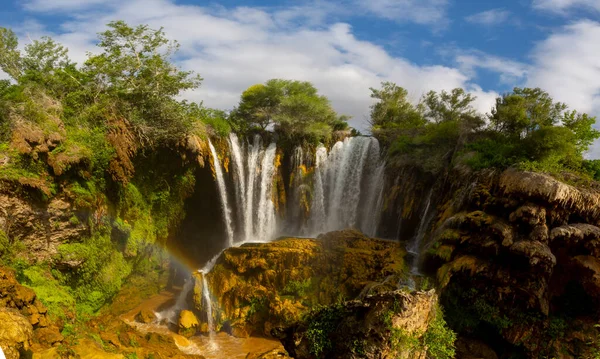 Yerkopru Waterfall Canyon Goksu River Located Small Town Named Hadim — стокове фото