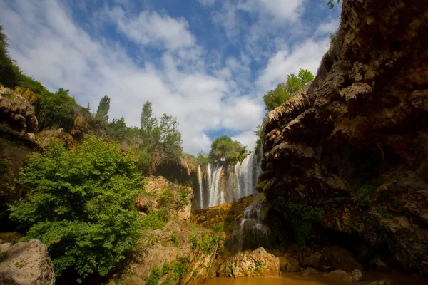 Yerkopru Waterfall Canyon Goksu River Located Small Town Named Hadim — Photo