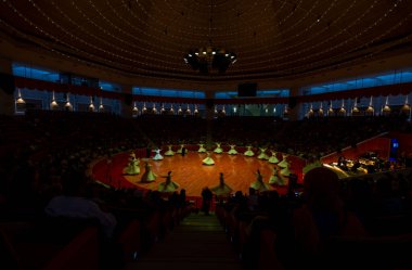 Sufi dönüşü, Sufisa 'da ortaya çıkan bir tür Sama ya da fiziksel olarak aktif meditasyondur. Yüksek ISO bulanıklığı meydana gelmiş olabilir.