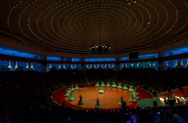 Sufi dönüşü, Sufisa 'da ortaya çıkan bir tür Sama ya da fiziksel olarak aktif meditasyondur. Yüksek ISO bulanıklığı meydana gelmiş olabilir.