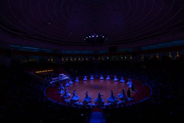 Sufi dönüşü, Sufisa 'da ortaya çıkan bir tür Sama ya da fiziksel olarak aktif meditasyondur. Yüksek ISO bulanıklığı meydana gelmiş olabilir.